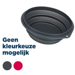 Trixie Voerbak / Drinkbak Reis Siliconen Assorti 1 LTR 18 CM