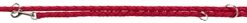 Trixie Hondenriem Cavo Verstelbaar Rood 200X1,8 CM