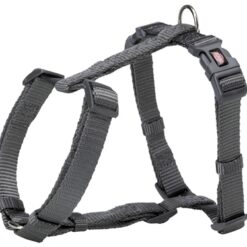 Trixie Hondentuig Premium H-Tuig Grijs 52-75X2 CM
