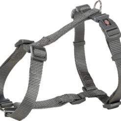 Trixie Hondentuig Premium H-Tuig Grijs 42-60X1,5 CM