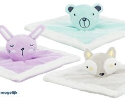Trixie Junior Knuffeldoekje Pluche Assorti 20X20 CM