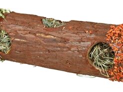Trixie Tunnelbuis Met Hooi En Hibiscusbloesem / Wortel / Erwt 20X6,5X6,5 CM 25 GR