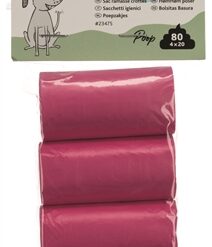Trixie Hondenpoepzakjes Rozengeur Roze 4X20 St
