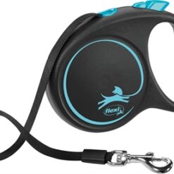 Flexi Rollijn Black Design Tape Blauw M 5 Mtr Tot 25 KG
