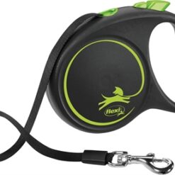 Flexi Rollijn Black Design Tape Groen M 5 Mtr Tot 25 KG
