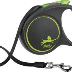 Flexi Rollijn Black Design Tape Groen L 5 Mtr Tot 50 KG