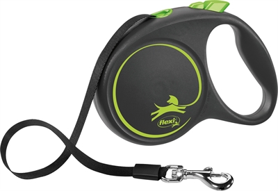 Flexi Rollijn Black Design Tape Groen L 5 Mtr Tot 50 KG