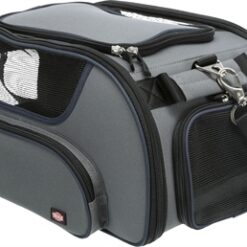 Trixie Hondentas Vliegtuigtas Wings Grijs / Zwart 46X28X23 CM