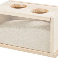 Trixie Zandbad Voor Muizen / Hamsters Hout 20X12X12 CM