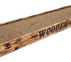 Croci Krabplank Homedecor Noce Houtprint Bruin 48X12,5X5 CM