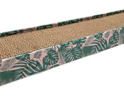 Croci Krabplank Homedecor Textuur Bladeren Groen 48X12,5X5 CM