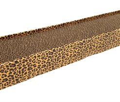 Croci Krabplank Homedecor Dierenprint Luipaard 48X12,5X5 CM