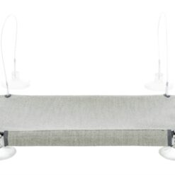 Trixie Kattenmand Hangmat Raam Velours Grijs 50X30 CM