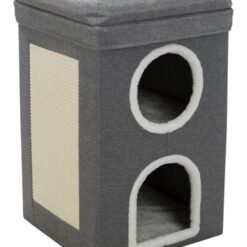 Trixie Krabpaal Cat Tower Saul Grijs 39X39X64 CM