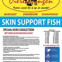 Budget Premium Dogfood Skin Support Fish 12,5 KG