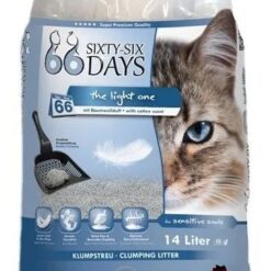 66 Days Cotton Light Kattenbakvulling 14 LTR