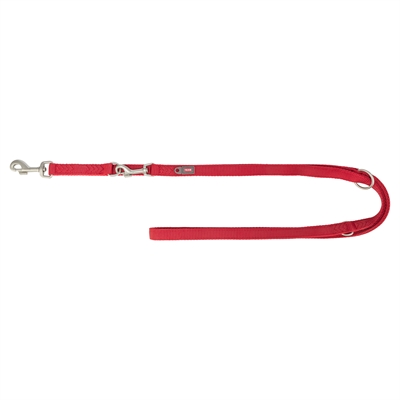 Trixie Hondenriem Premium Verstelbaar Tweelaags Rood 200X1,5 CM