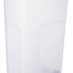 Trixie Voerton Luchtdicht Afsluitbaar Kunststof Transparant Wit / Wit 40 LTR 26,5X44,5X61,5 CM