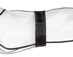 Trixie Regenjas Tarbes Transparant / Zwarte Stroken 55 CM