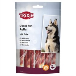 Trixie Denta Fun Duck Chewing Rolls 80 GR 12 CM