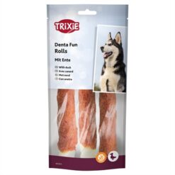 Trixie Denta Fun Duck Chewing Rolls 140 GR 17 CM