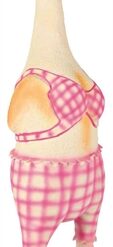 Trixie Kip In Bikini Met Dierengeluid Latex / Polyestervlies 48 CM