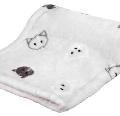 Trixie Deken Mimi Softpluche Lichtgrijs 70X50X3 CM