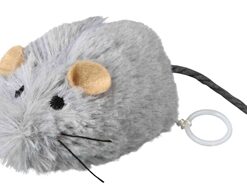 Trixie Opwindbare Pluche Muis Met Catnip 8 CM