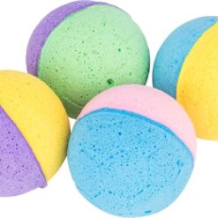 Trixie Set Softballen Softrubber Assorti 3,5X3,5X3,5 CM 4 St