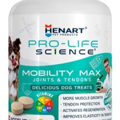 Henart Pro Life Science Hond Mobility Max Gewricht En Pees 150 GR 100 Tbl