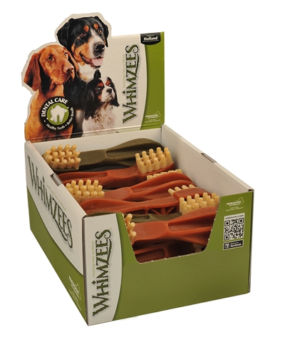 Whimzees Tandenborstel Star Bulk 18,8 CM XL 18 St