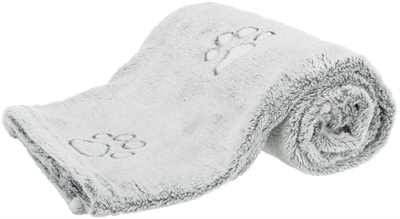 Trixie Hondendeken Nando Softfleece Lichtgrijs 100X70 CM