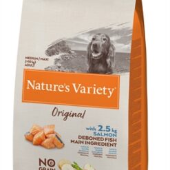 Natures Variety Original Adult Medium / Maxi Salmon No Grain 12 KG