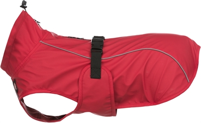 Trixie Regenjas Hond Vimy Rood Rug 70 CM Buik 80-98 CM