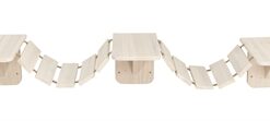 Trixie Klim / Klauterladder Wand Wit 150X30 CM