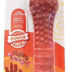 Nylabone Textured Dura Chew Beef Jerkey Voor Harde Bijters Vanaf 23 KG