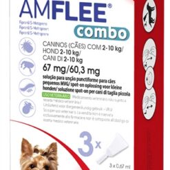 Krka Amflee Combo Spot On Hond 2-10 KG 67 MG 3 Pip