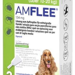 Krka Amflee Spot On Hond 10-20 KG 134 MG 3 Pip