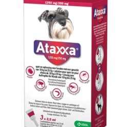 Krka Ataxxa Spot On Hond 10-25 KG 1250 MG/250 MG 3P