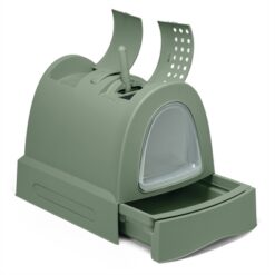 Imac Kattenbak Zuma 2Nd Life Met Schuiflade Groen 56X40X42,5 CM