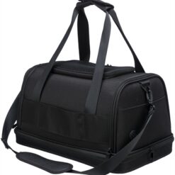 Trixie Vliegtuigtas Plane Zwart 44X28X25 CM