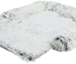 Trixie Sofa Bed Harvey Meubelbeschermer Hoekig Wit / Zwart 70X90X7 CM