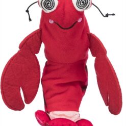 Trixie Spartelgarnaal Stof Catnip Rood 23 CM