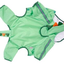 Zzzfofos Regenjas Dinosaurus Groen 32 CM