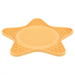 Trixie Lick'n'snack Mat Ster Siliconen Geel 23,5 CM