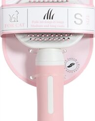 Zolux Anah Slickerborstel Soft Roze / Wit S 6,5X3,5X16 CM