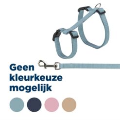 Trixie Kattentuig Met Riem Assorti 34-57 CM/13MM 120 CM