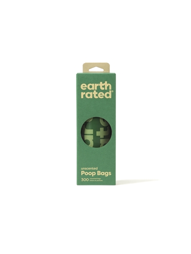 Earth Rated Poepzakjes Geurloos Gerecycled 300 St