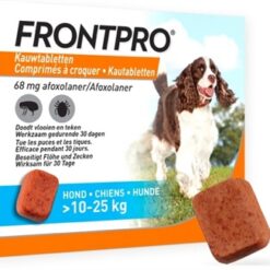 Frontline Frontpro Kauwtabletten L 10-25 KG 3 Tbl