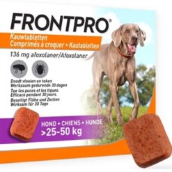 Frontline Frontpro Kauwtabletten XL 25-50 KG 3 Tbl